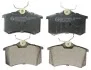 К-кт зад. гальм. колодок Peugeot 405/Renault Megane CC III (EZ0/1) 10-/VW Golf/Scoda Octavia/Passat Denckermann B110860 (фото 1)
