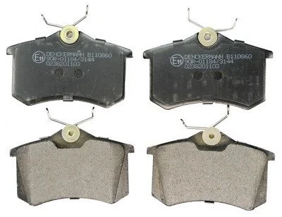 К-кт зад. гальм. колодок Peugeot 405/Renault Megane CC III (EZ0/1) 10-/VW Golf/Scoda Octavia/Passat Denckermann B110860