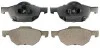 Тормозные колодки дисковые перед. Honda Accord 2.0, 2.4 2.2I-CTDI 02/03 Denckermann B110932 (фото 1)