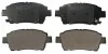 Тормозные колодки дисковые. Toyota Corolla 1.4 02-07/Yaris 1.3 99- Denckermann B110978 (фото 1)