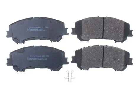 Гальмівнi колодки дисковi перед. Nissan X-Trail Renault Kadjar 1.2-2.0 04.14- Denckermann B111406