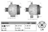 Генератор (14В, 100А, новий) TOYOTA AURIS, COROLLA, VERSO S, YARIS, YARIS/HATCHBACK 1.3/1.33/1.8H 11.10-01.20 DENSO DAN1093 (фото 3)