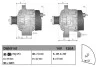 Генератор DENSO DAN1141 (фото 3)