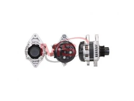 Генератор (14В, 100А, новий) CITROEN C1 II, PEUGEOT 108, TOYOTA AYGO 1.0 04.14- DENSO DAN1320 (фото 1)