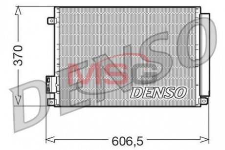 Конденсер кондиціонера DENSO DCN09045 (фото 1)