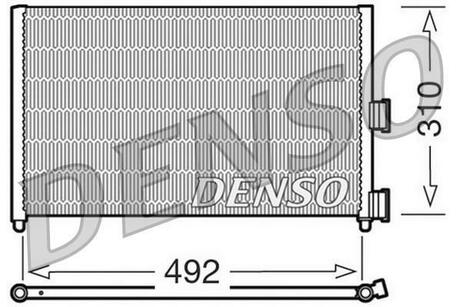 Радіатор кондиціонера DENSO DCN09071