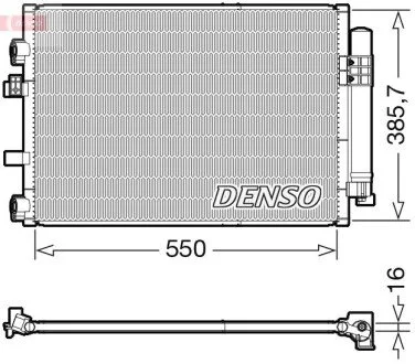 Радіатор кондиціонера DENSO DCN10044