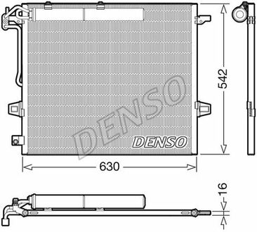 Радиатор кондиционера DENSO DCN17057