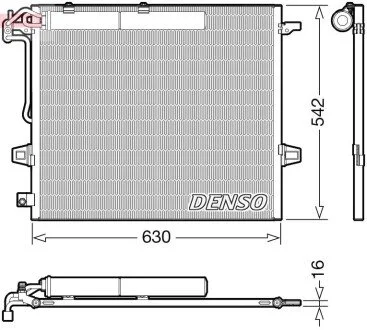 Радиатор кондиционера DENSO DCN17057