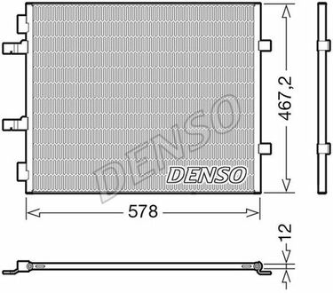 Радиатор кондиционера DENSO DCN20042 (фото 1)