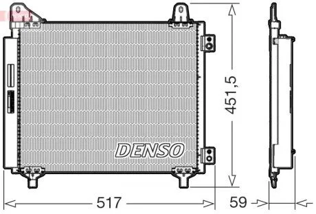 Skraplacz OPEL CORSA F (V) / 208 II DENSO DCN21035 (фото 1)