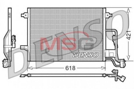 Радиатор кондиционера DENSO DCN32018 (фото 1)