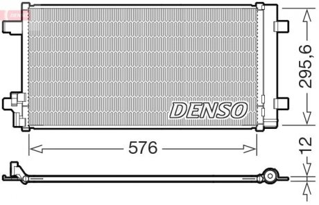 Skraplacz VW / SEAT POLO / ARONA / IBIZA 17- DENSO DCN32069 (фото 1)