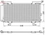 Радіатор кондиціонера DENSO DCN36004 (фото 1)