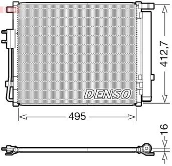 Радіатор кондиціонера DENSO DCN41012