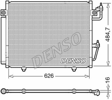 Радиатор кондиционера DENSO DCN45009