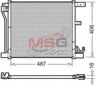Радиатор кондиционера DENSO DCN46018