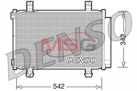 Радиатор кондиционера DENSO DCN47005 (фото 1)