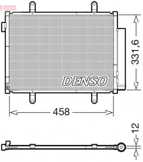 Skraplacz SUZUKI CELERIO DENSO DCN47011