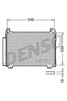 Радиатор кондиционера DENSO DCN50025 (фото 1)