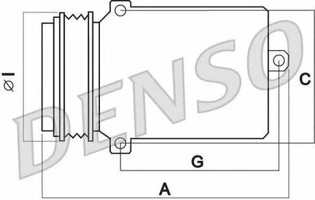 Компресори кондицiонерiв DENSO DCP17025