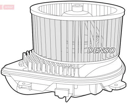 Вентилятор салону DENSO DEA07013