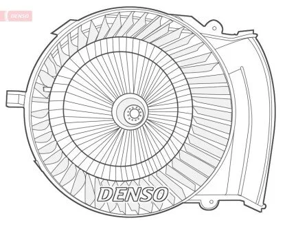 Вентилятор салону DENSO DEA07021