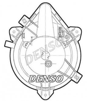Вентилятор, конденсатор кондиционера DENSO DEA09044