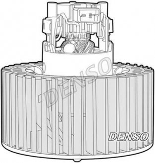 Вентилятор DENSO DEA09049 (фото 1)