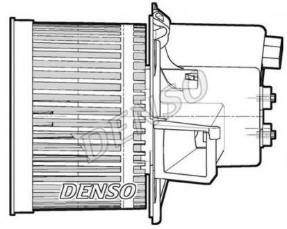 Вентилятор, конденсатор кондиционера DENSO DEA09061 (фото 1)