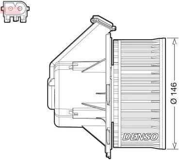 Dmuchawa SPRINTER 906... DENSO DEA17032