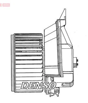 Вентилятор, конденсатор кондиционера DENSO DEA20200