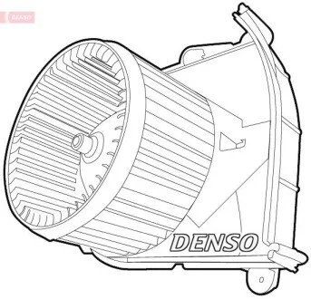 Вентилятор, конденсатор кондиционера DENSO DEA21006