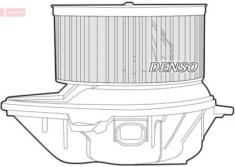 Вентилятор салону DENSO DEA23007