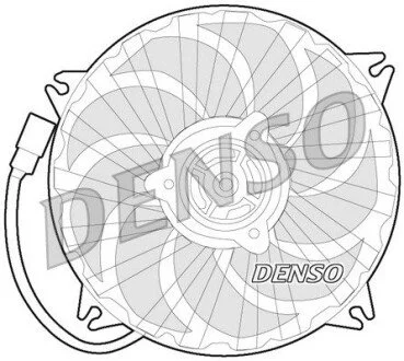 Вентилятор радиатора DENSO DER07007 (фото 1)