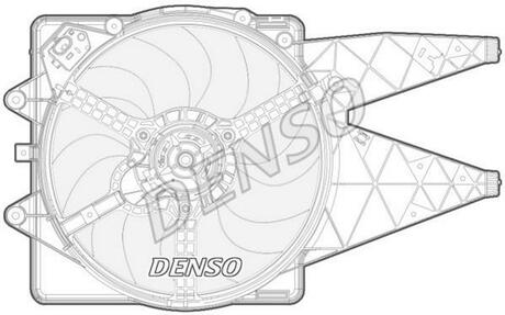 Вентилятор радіатора DENSO DER09092 (фото 1)