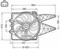 Вентилятор радиатора DER09309