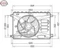 Elektrowentylator FORD S-MAX / MONDEO IV / KUGA I DER10010
