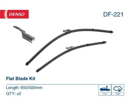 Щітки склоочисника DENSO DF-221 (фото 1)