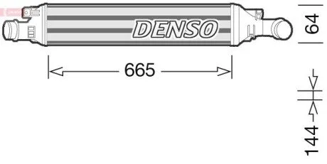 Інтеркулер DENSO DIT02036