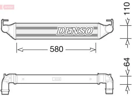 Теплообмінник DENSO DIT06001 (фото 1)