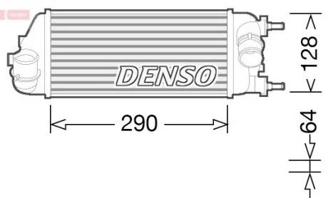Інтеркулер DENSO DIT09115