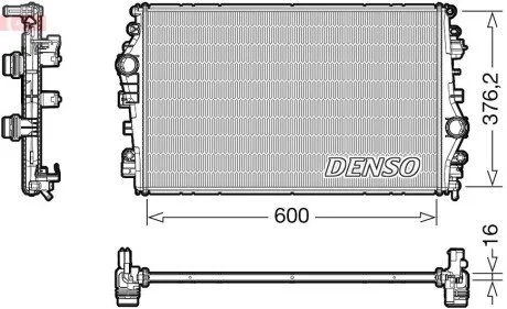 Радиатор DENSO DRM01009