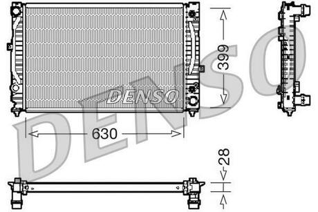 Радиатор DENSO DRM02031