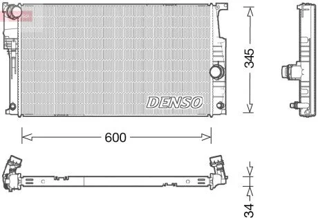 Теплообмінник DENSO DRM05004