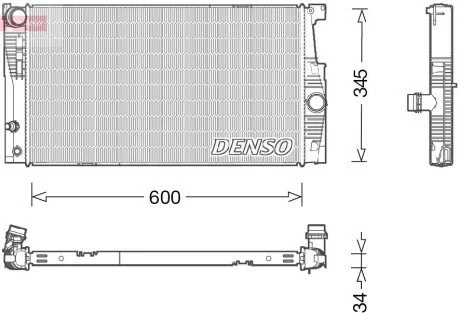 Радіатор DENSO DRM05005