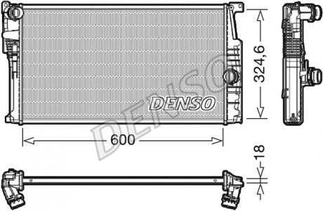 Радиатор DENSO DRM05017 (фото 1)