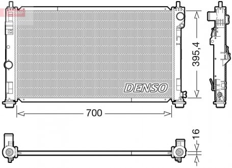 Радіатор DENSO DRM06039