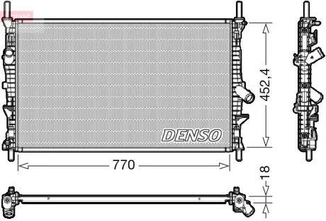 Радіатор DENSO DRM10111 (фото 1)