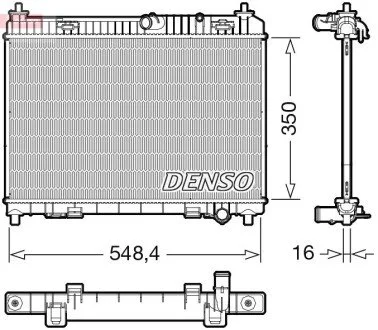 Радіатор основний DENSO DRM10113